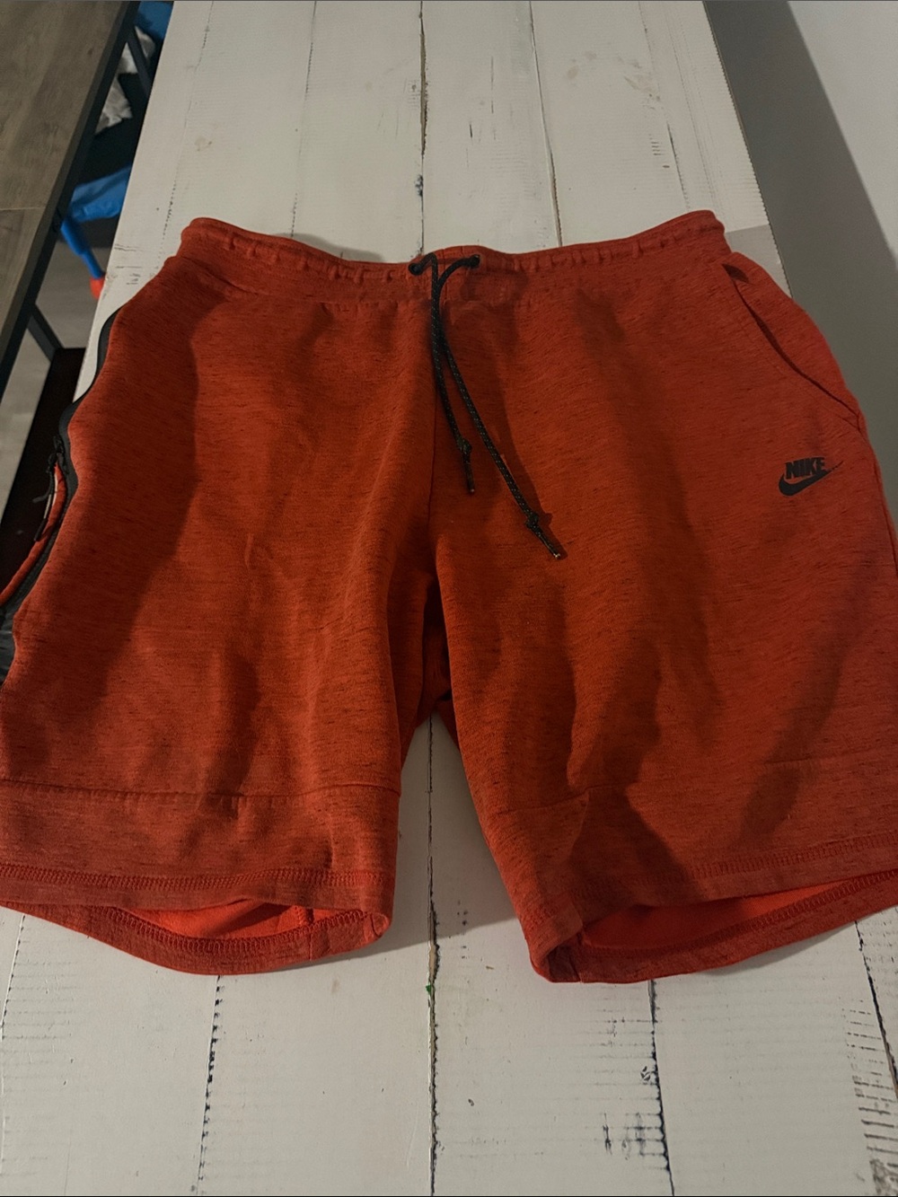 Nike Sportswear Tech Fleece Shorts Orange 628984-891